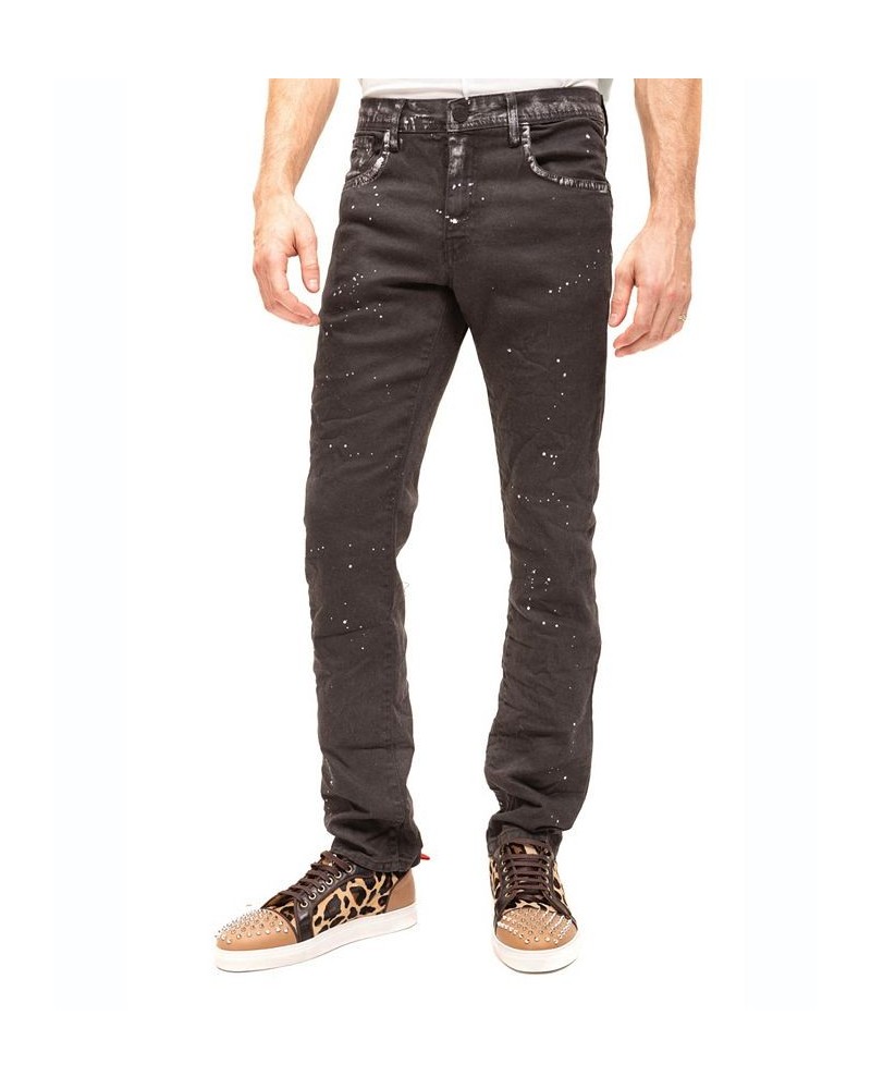 Men's Modern Splatter Denim Jeans $54.00 Jeans