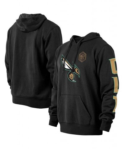 Men's Black Charlotte Hornets 2022/23 City Edition Pullover Hoodie $29.44 Sweatshirt