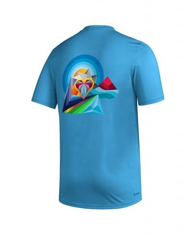 Men's Sky Blue Colorado Rapids Team Jersey Hook AEROREADY T-shirt $25.49 T-Shirts