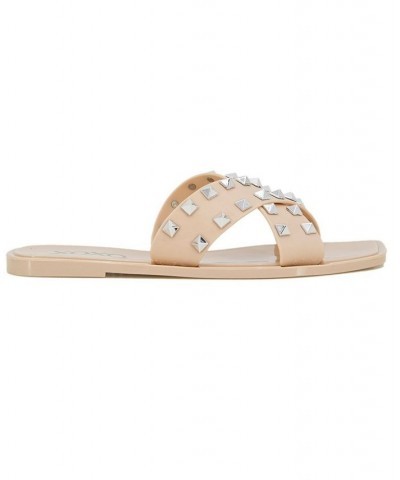 Women's Jaylani Beachy Modern Sandals Tan/Beige $11.97 Shoes