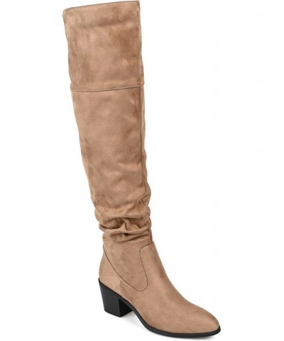 Women's Zivia Extra Wide Calf Boots PD04 $48.00 Shoes