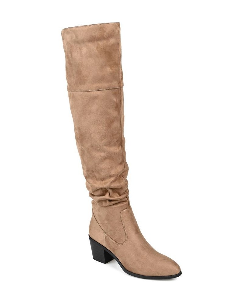 Women's Zivia Extra Wide Calf Boots PD04 $48.00 Shoes