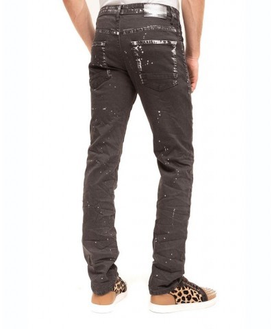 Men's Modern Splatter Denim Jeans $54.00 Jeans