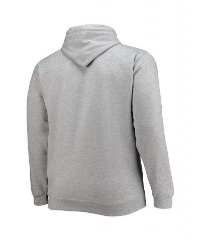 Men's Heathered Gray Memphis Grizzlies Big and Tall Heart and Soul Pullover Hoodie $36.80 Sweatshirt