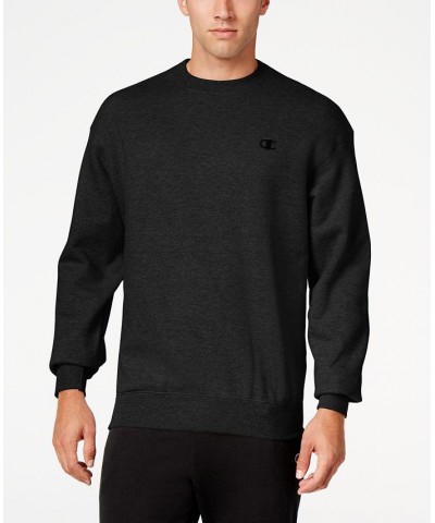 Men's Powerblend Fleece Sweatshirt Black $22.75 Sweatshirt