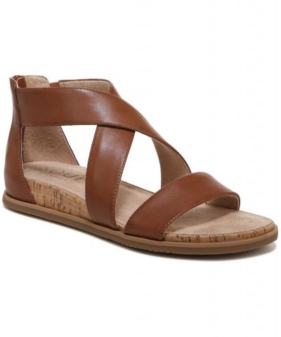 Cindi Strappy Sandals Brown $54.45 Shoes