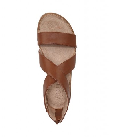 Cindi Strappy Sandals Brown $54.45 Shoes