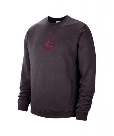 Men's Charcoal Florida State Seminoles Campus Block Club Pullover Sweatshirt $36.66 Sweatshirt