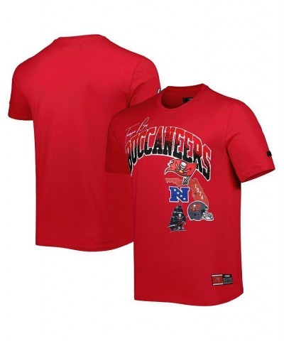 Men's Red Tampa Bay Buccaneers Hometown Collection T-shirt $28.70 T-Shirts