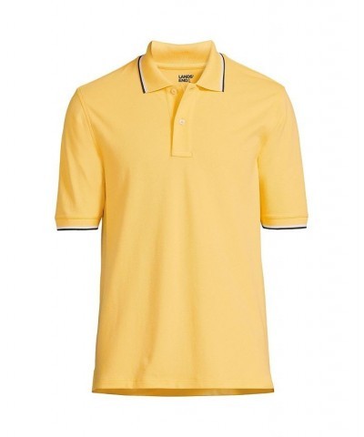 Men's Short Sleeve Comfort-First Mesh Polo Shirt Yellow $31.87 Polo Shirts