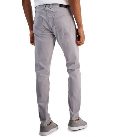 Men's Mapete Classic-Fit Solid Pants Gray $77.08 Jeans