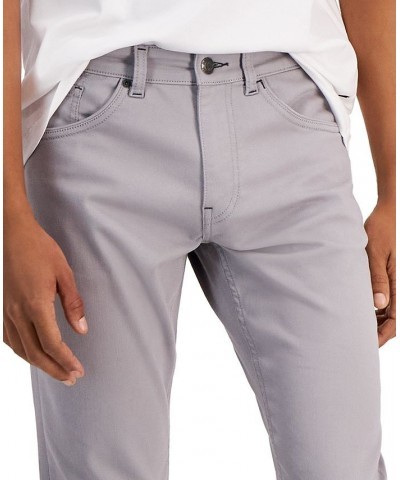 Men's Mapete Classic-Fit Solid Pants Gray $77.08 Jeans