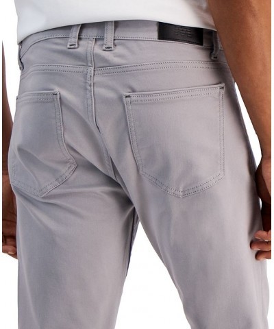 Men's Mapete Classic-Fit Solid Pants Gray $77.08 Jeans