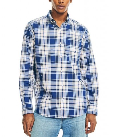 Men's Classic-Fit Pocket Stretch Long-Sleeve Poplin Shirts PD01 $28.27 Shirts