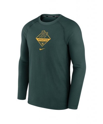 Men's Green, Oakland Athletics Game Authentic Collection Performance Raglan Long Sleeve T-shirt $35.74 T-Shirts