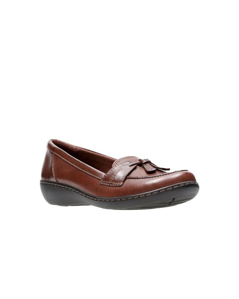 Collection Women's Ashland Bubble Flats Brown $48.00 Shoes