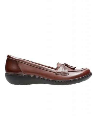 Collection Women's Ashland Bubble Flats Brown $48.00 Shoes