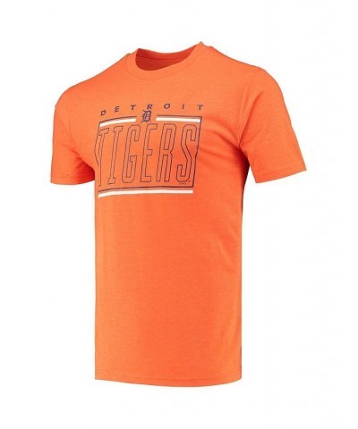 Men's Navy, Orange Detroit Tigers Meter T-shirt and Shorts Sleep Set $31.68 Pajama