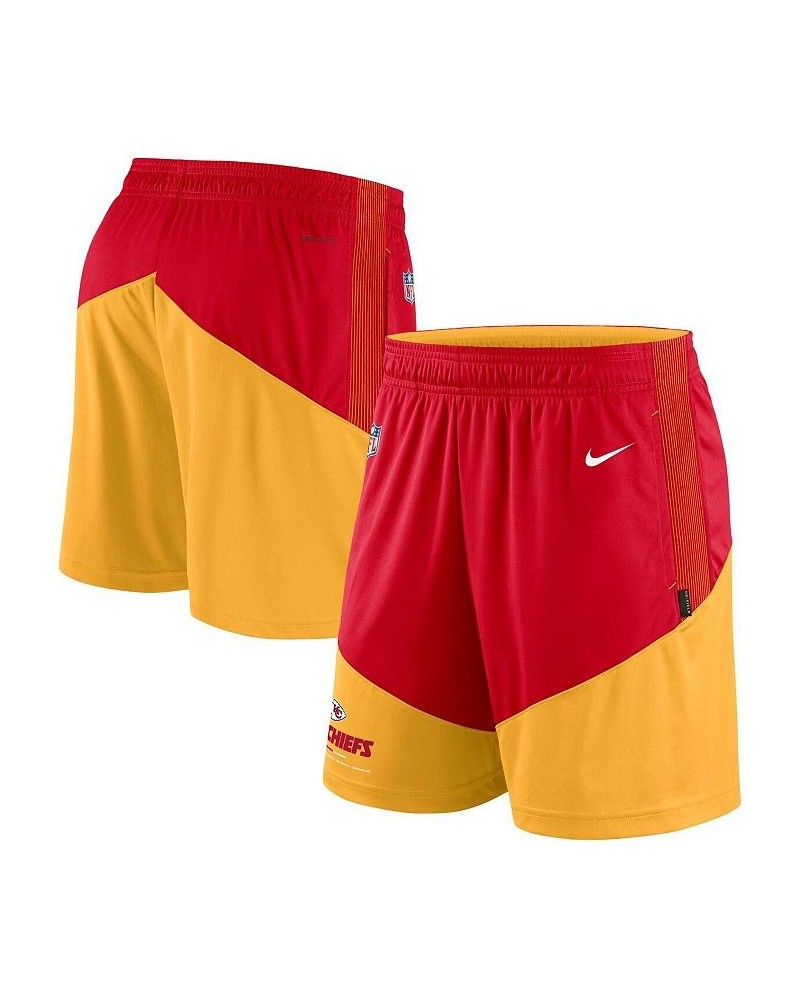 Men's Red, Gold Kansas City Chiefs Primary Lockup Performance Shorts $29.69 Shorts