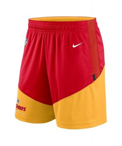 Men's Red, Gold Kansas City Chiefs Primary Lockup Performance Shorts $29.69 Shorts