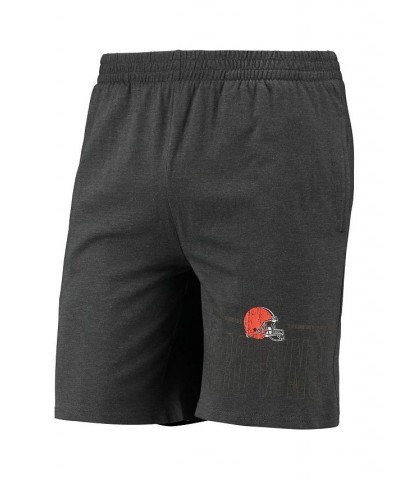 Men's Charcoal, Brown Cleveland Browns Meter T-shirt and Shorts Sleep Set $33.14 Pajama