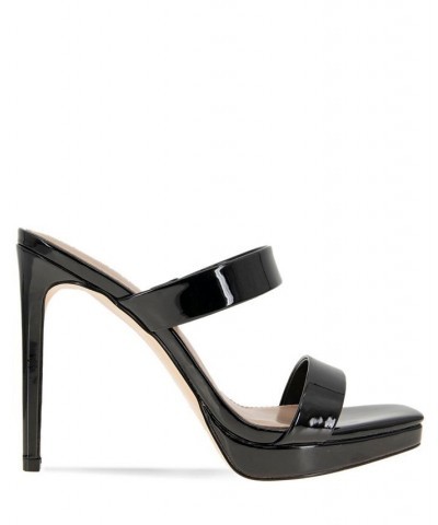 Women's Catina Platform Sandal Black $50.14 Shoes