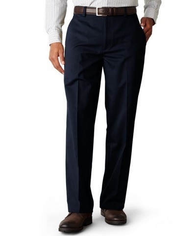 Men's Easy Classic Fit Khaki Stretch Pants Dockers Navy $20.00 Pants