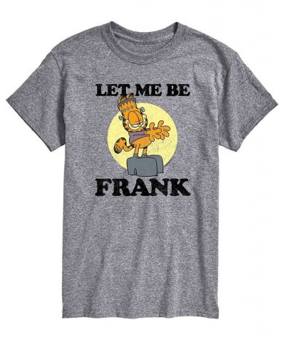 Men's Garfield Let Me Be Frank T-shirt Gray $15.40 T-Shirts