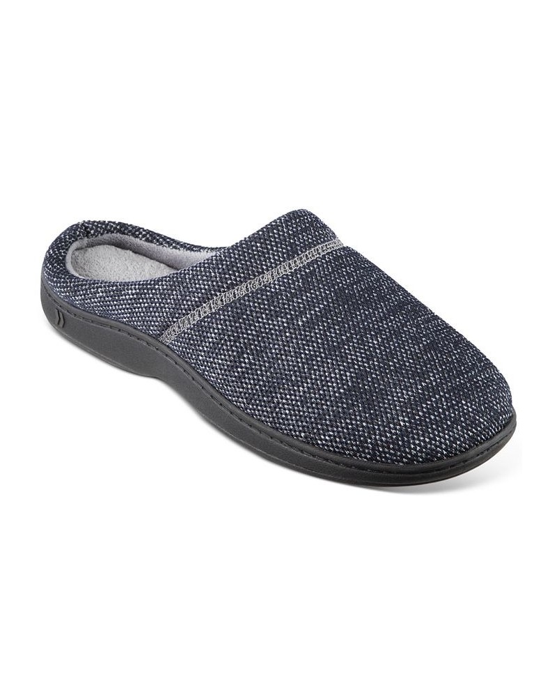 Men's Javier Mesh Hoodback Slippers Blue $13.42 Shoes