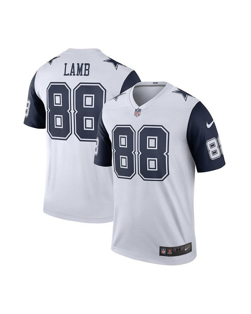 Men's CeeDee Lamb White Dallas Cowboys 2nd Alternate Legend Jersey $40.70 Jersey