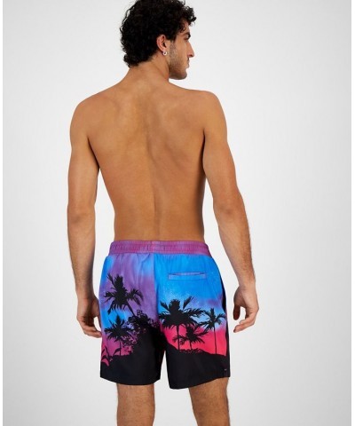 Men's Sunset Volley Swim Trunks Pink $13.20 Swimsuits