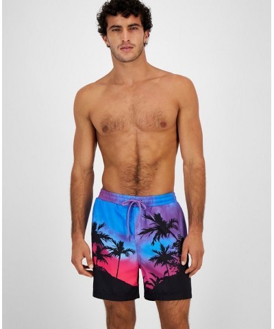 Men's Sunset Volley Swim Trunks Pink $13.20 Swimsuits