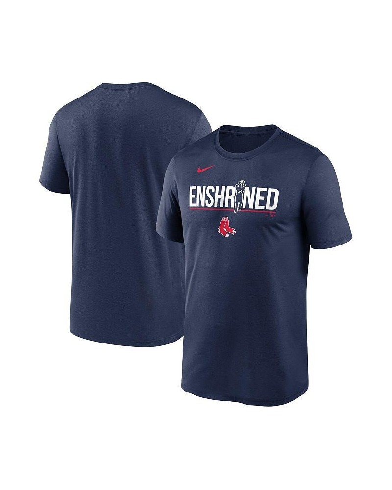 Men's David Ortiz Navy Boston Red Sox Legend Enshrined Performance T-shirt $28.49 T-Shirts