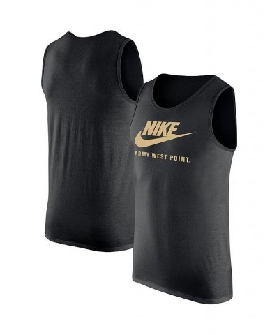 Men's Black Army Black Knights Futura Performance Scoop Neck Tank Top $21.60 T-Shirts