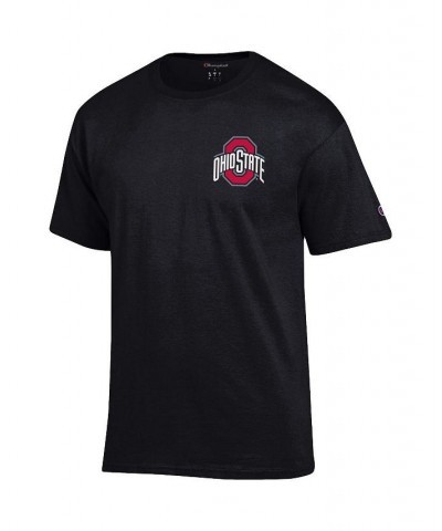 Men's Black Ohio State Buckeyes Team Stack 2-Hit T-shirt $26.09 T-Shirts