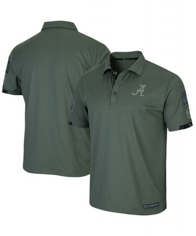 Men's Green Alabama Crimson Tide OHT Military Inspired Appreciation Echo Polo $28.20 Polo Shirts