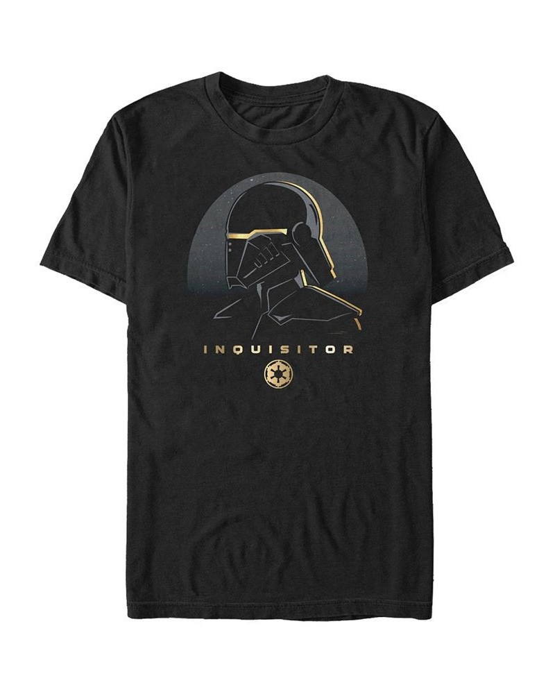 Star Wars Men's Jedi Fallen Order Gold-Tone Trim Inquisitor T-shirt Black $20.29 T-Shirts