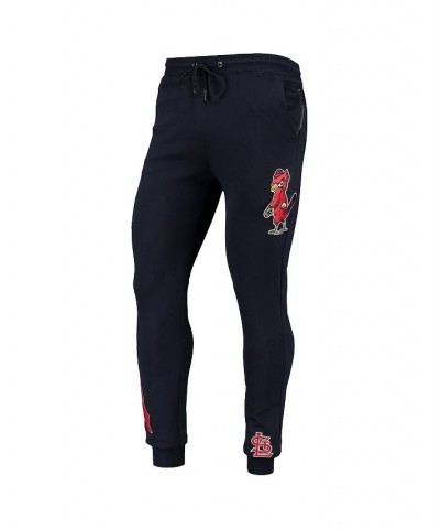 Men's Navy St. Louis Cardinals Logo Jogger Pants $44.00 Pants