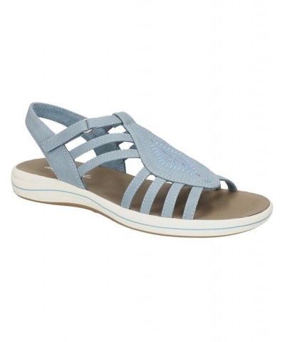 Women's Gemi Sandals Blue $28.00 Shoes