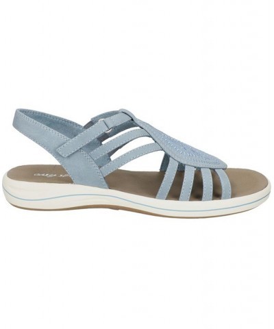 Women's Gemi Sandals Blue $28.00 Shoes