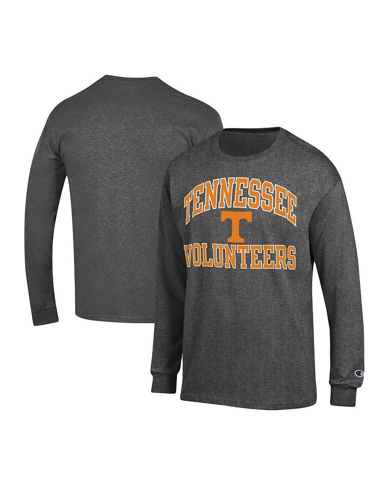 Men's Heather Charcoal Tennessee Volunteers High Motor Long Sleeve T-shirt $23.51 T-Shirts