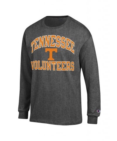 Men's Heather Charcoal Tennessee Volunteers High Motor Long Sleeve T-shirt $23.51 T-Shirts