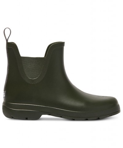 Women's Everywear Chelsea Ankle Rain Boots Green $35.75 Shoes