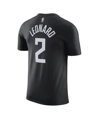 Men's Kawhi Leonard Black LA Clippers 2022/23 City Edition Name and Number T-shirt $19.35 T-Shirts