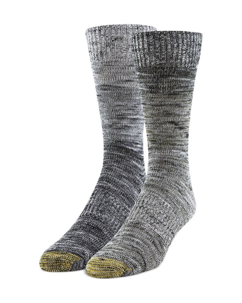 Men's 2-Pk. OmbrÉ Crew Socks Multi $10.71 Socks