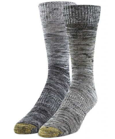 Men's 2-Pk. OmbrÉ Crew Socks Multi $10.71 Socks