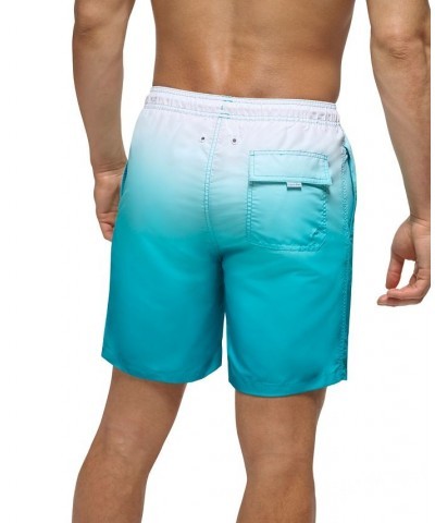 Men's OmbrÉ Sky Gradient 7" Swim Trunks Orange $22.75 Swimsuits