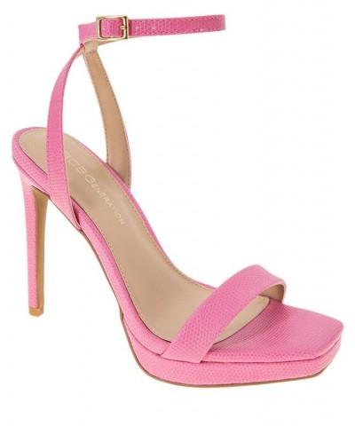 Women's Caroline Platform Sandal PD06 $53.41 Shoes