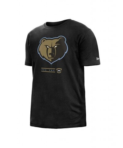 Men's Black Memphis Grizzlies 2022/23 City Edition Big and Tall T-shirt $22.80 T-Shirts