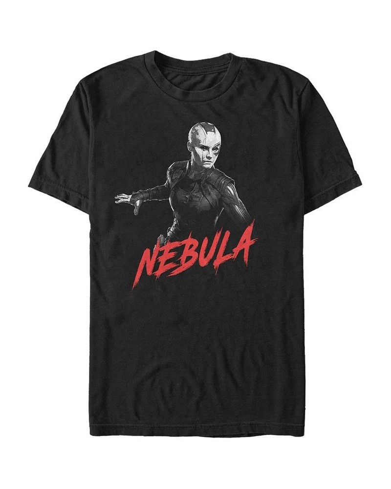 Marvel Men's Avengers Endgame Nebula Grayscale Portrait, Short Sleeve T-shirt Black $15.75 T-Shirts